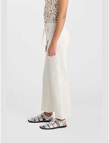 Pantalon ALEXGI flare en jeans 'Le Temps Des Cerises'