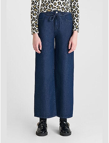 Pantalon ALEXGI flare en jeans 'Le Temps Des Cerises'
