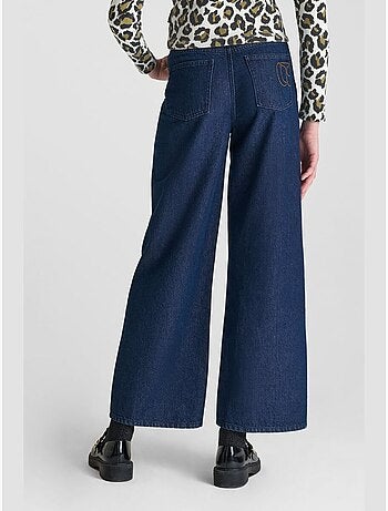 Pantalon ALEXGI flare en jeans 'Le Temps Des Cerises'