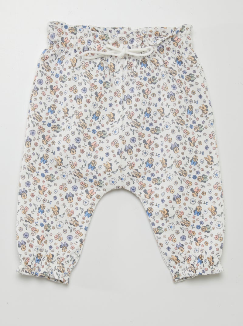 Pantalon all-over 'Minnie' Blanc minnie - Kiabi