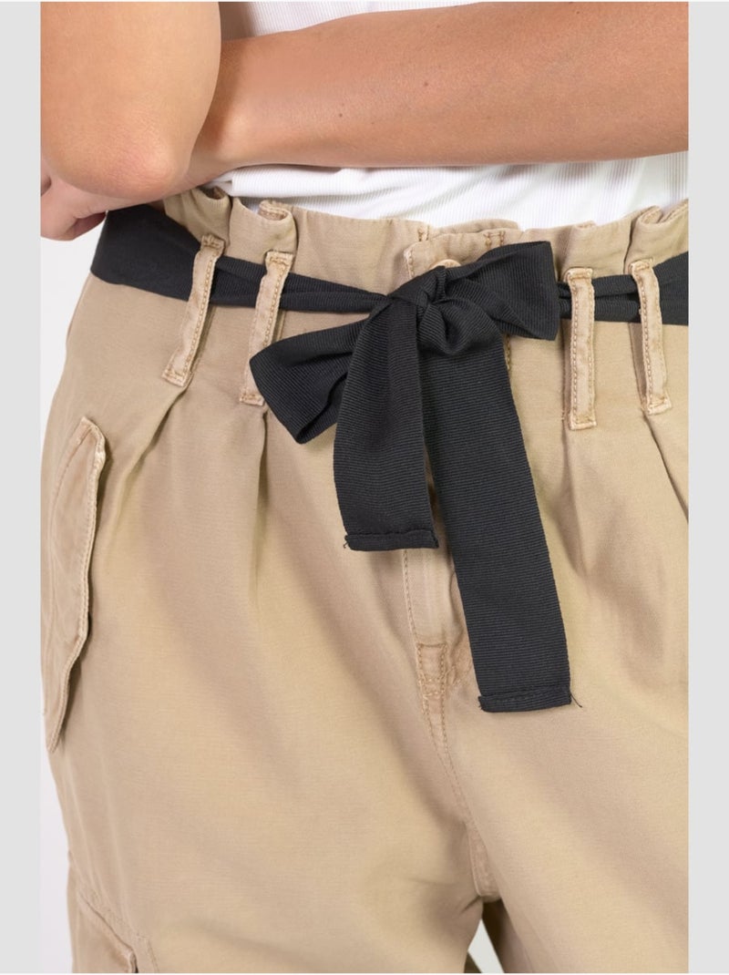 Pantalon AMBROISE loose, large 'Le Temps Des Cerises' Beige - Kiabi