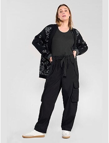 Pantalon ambroise loose, large 'le temps des cerises'