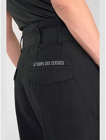 Pantalon ambroise loose, large 'le temps des cerises'