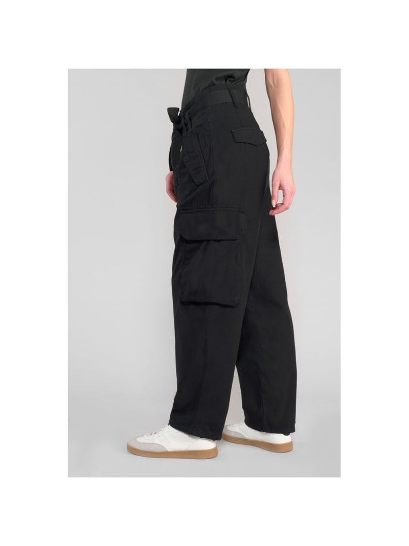 Pantalon AMBROISE loose, large 'Le Temps Des Cerises' Noir - Kiabi