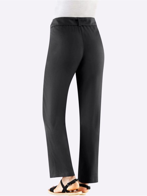 Pantalon ample à ceinture élastique avec poches pratiques - Taille courte - Witt - Kiabi