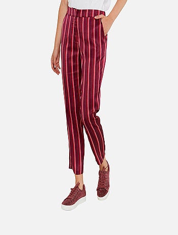 Pantalon ample à rayures Kebello