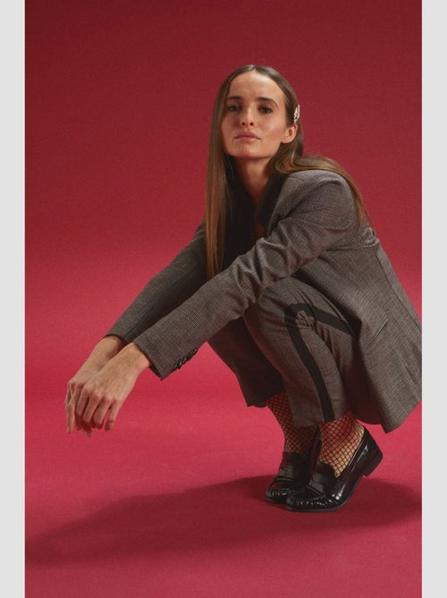 Pantalon APRIL droit 'Le Temps Des Cerises' - Kiabi