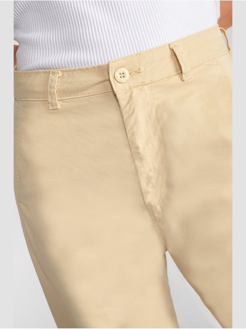 Pantalon arlo chino 'le temps des cerises' Blanc - Kiabi