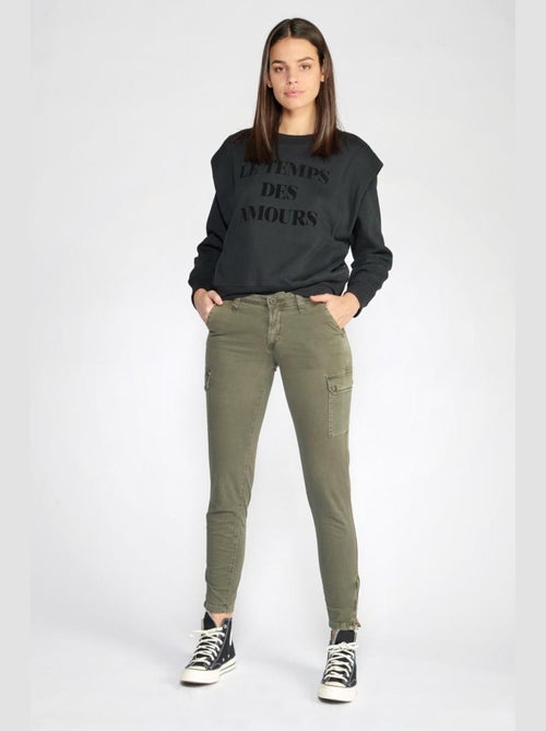 Pantalon ARMY slim 'Le Temps Des Cerises' - Kiabi