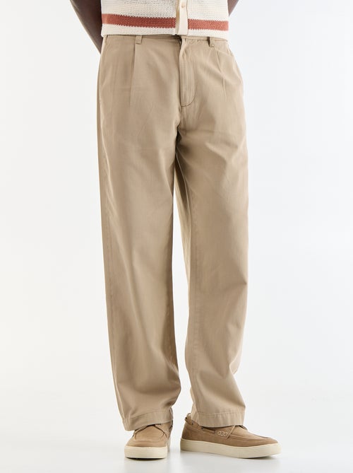 Pantalon au toucher doux - Kiabi