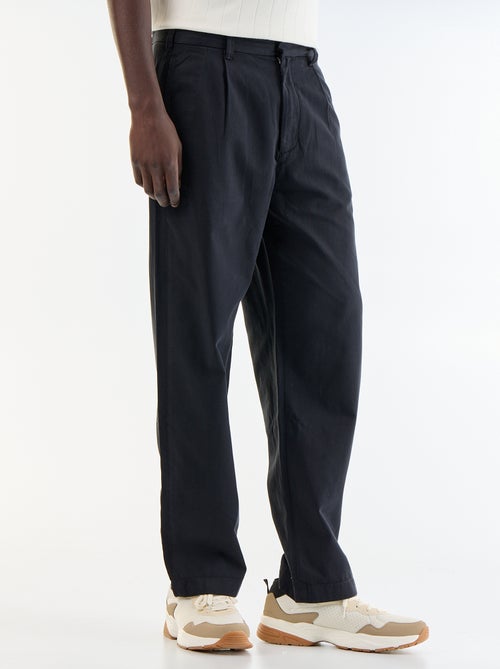 Pantalon au toucher doux - Kiabi