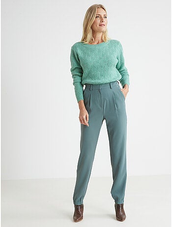 Pantalon avec bas élastiqué - DAXON