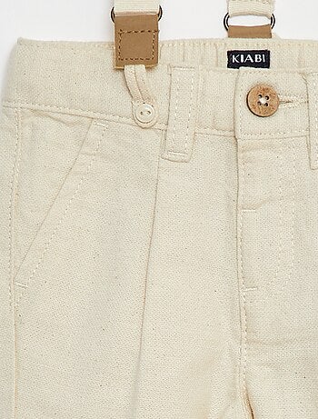 Pantalon avec bretelles