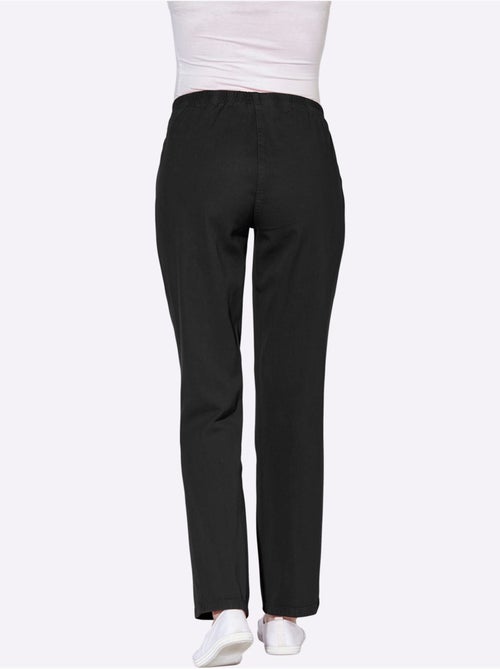 Pantalon avec ceinture élastique et deux poches intégrées - Taille courte - Witt - Kiabi Pantalon avec ceinture élastique et deux poches intégrées - Taille courte - Witt - Kiabi
