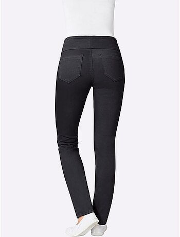 Pantalon avec ceinture élastique et fausses poches avant - Taille courte - Witt