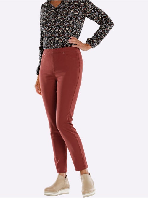 Pantalon avec ceinture élastique et poches ornées de rivets - Taille standard - Witt - Kiabi Pantalon avec ceinture élastique et poches ornées de rivets - Taille standard - Witt - Kiabi