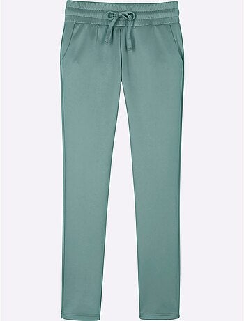 Pantalon confortable avec ceinture élastique et poches devant - Taille courte - Moda Vilona