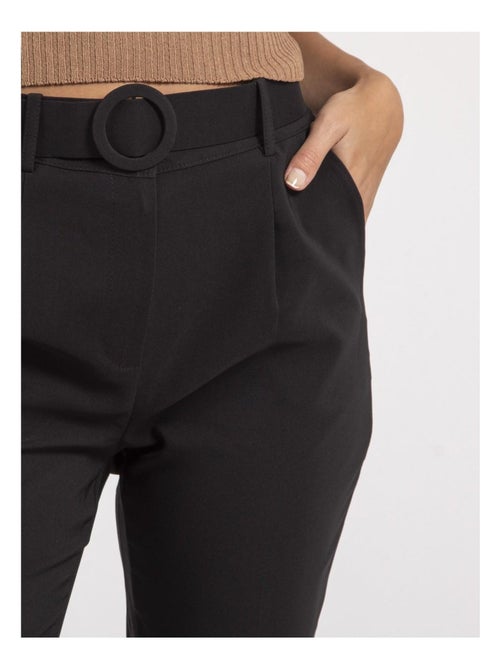 Pantalon avec ceinture EMILIAN - Kiabi