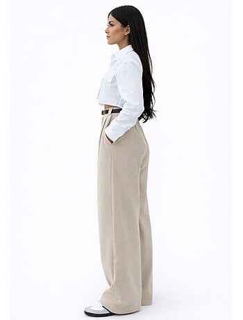 Pantalon Avec Ceinture Kebello