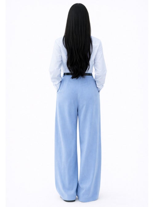 Pantalon Avec Ceinture Kebello - Kiabi