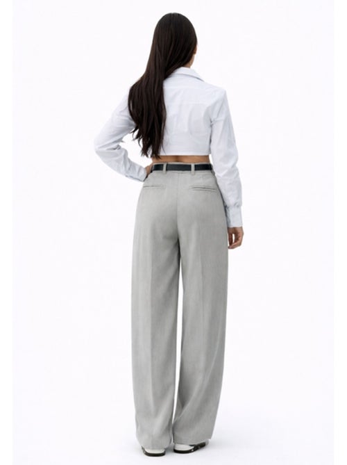 Pantalon Avec Ceinture Kebello - Kiabi