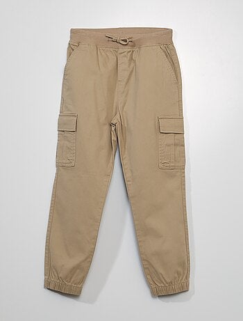 Pantalon avec poches à rabats - Coupe + confortable