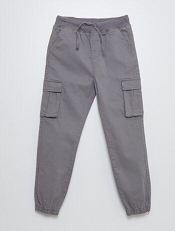 Pantalon avec poches à rabats - Coupe + confortable