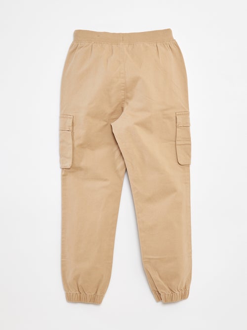 Pantalon avec poches et taille ajustable - Kiabi