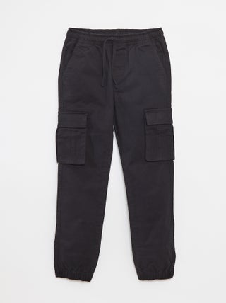 Pantalon avec poches et taille ajustable