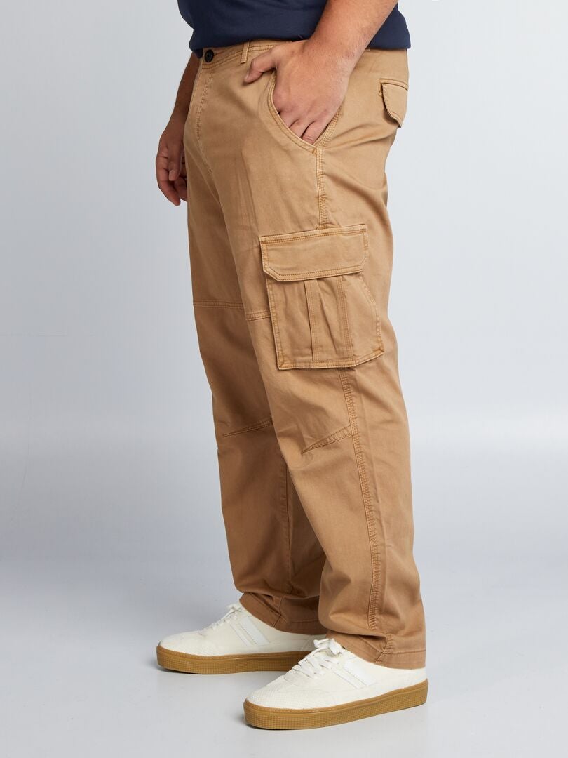 Pantalon Cargo Regatta Homme Beige Taille 36 - Léger, Intérieur 33 Pouces, Occasion Très Bon état