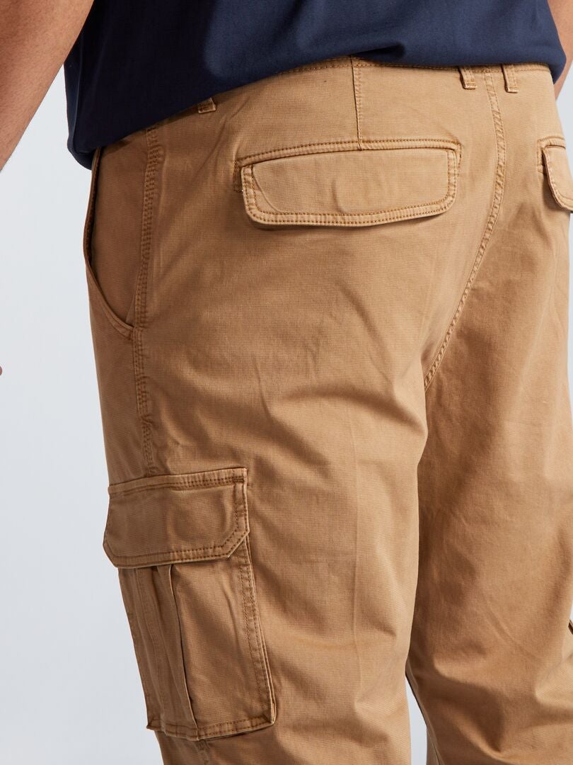 Pantalon Marron 1/6 Avec Ceinture | Pour Figurine Homme 12" (30 Cm) | Neuf Sous Film