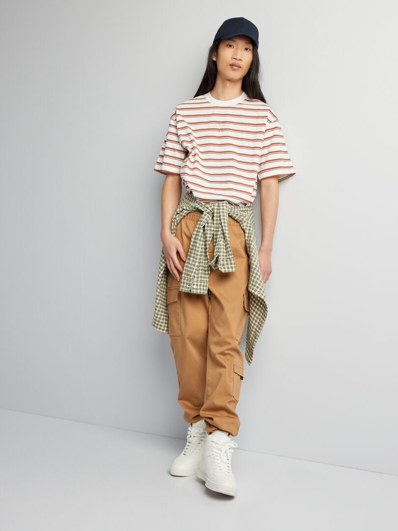 Bermuda de jogging avec poches côtés gris homme | La Halle