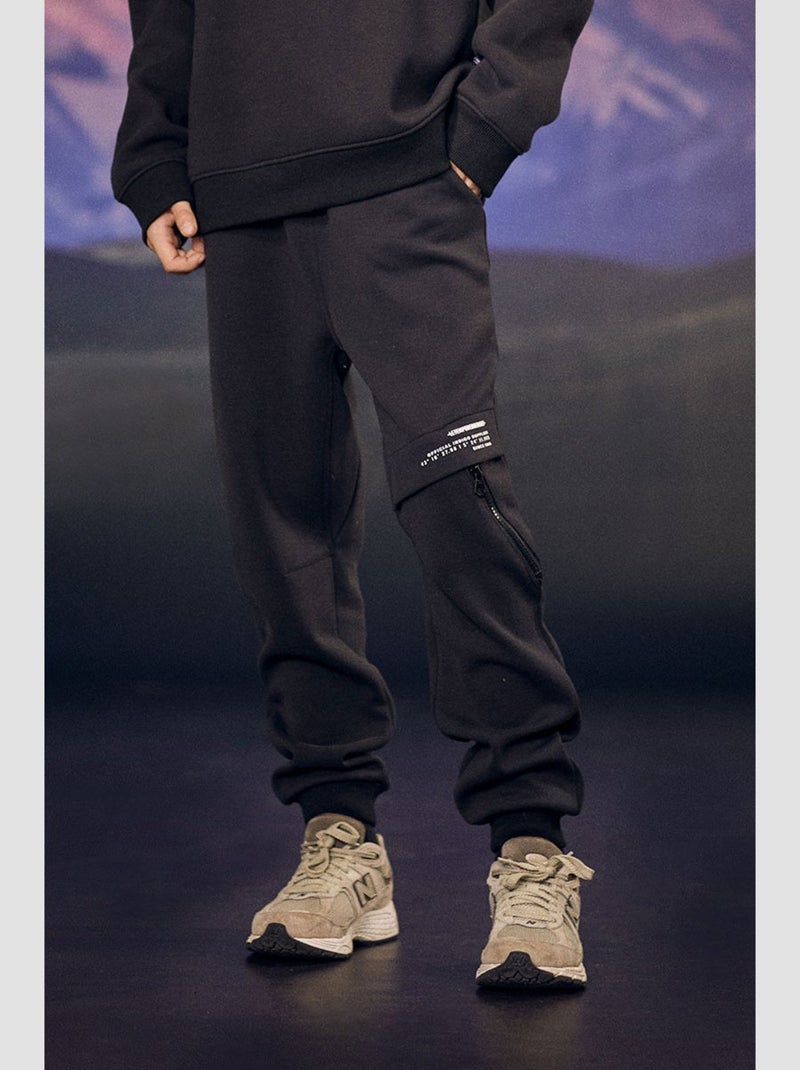 Pantalon AXELBO jogpant 'Le Temps Des Cerises' Noir - Kiabi