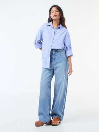 Pantalon baggy à taille basse