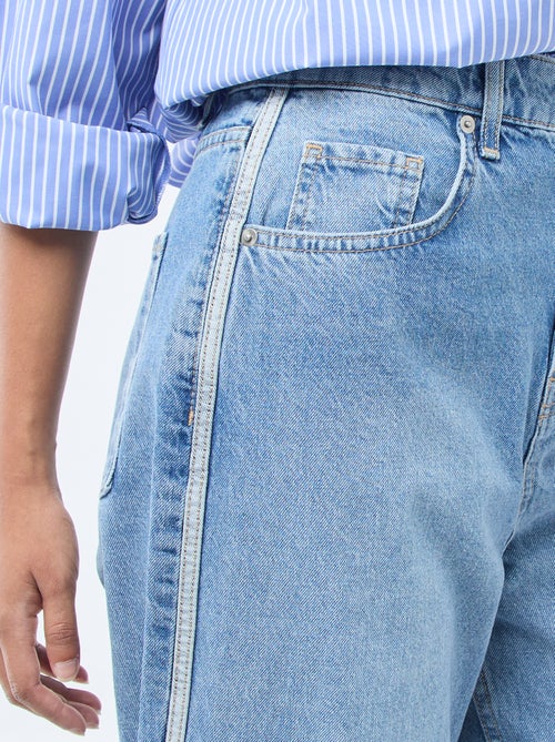 Pantalon baggy à taille basse - Kiabi