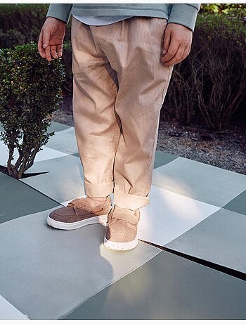 Pantalon baggy en coton facile à enfiler B&S