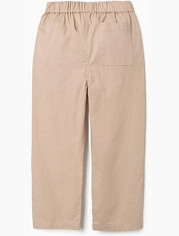 Pantalon baggy en coton facile à enfiler B&S