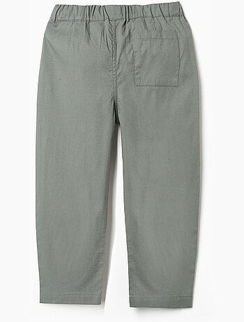 Pantalon baggy en coton facile à enfiler B&S