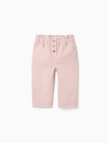 Pantalon baggy en sergé