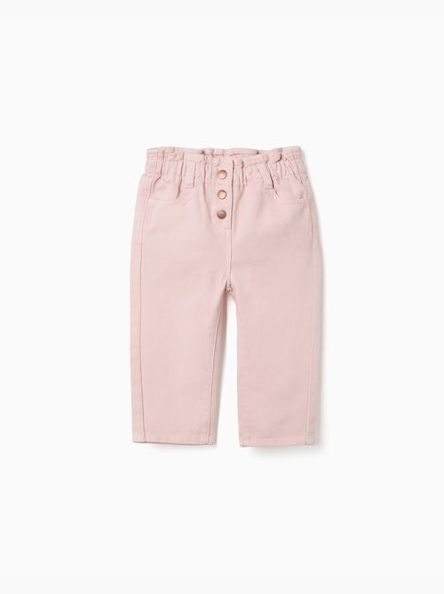 Pantalon baggy en sergé - Kiabi Pantalon baggy en sergé - Kiabi