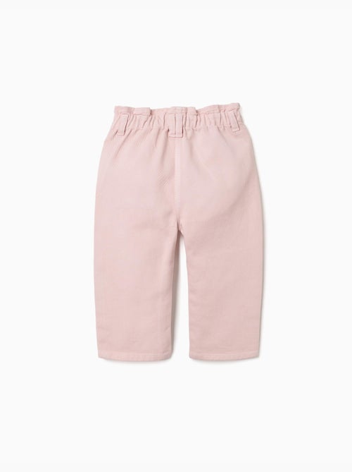 Pantalon baggy en sergé - Kiabi Pantalon baggy en sergé - Kiabi