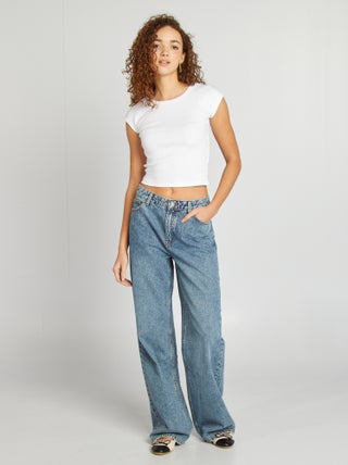 Pantalon baggy taille basse