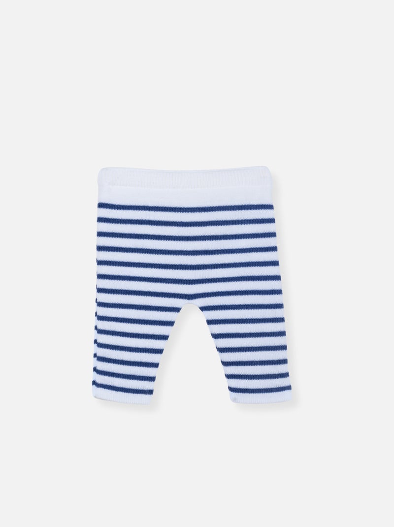 Pantalon baigneur Blanc Bleu - Kiabi