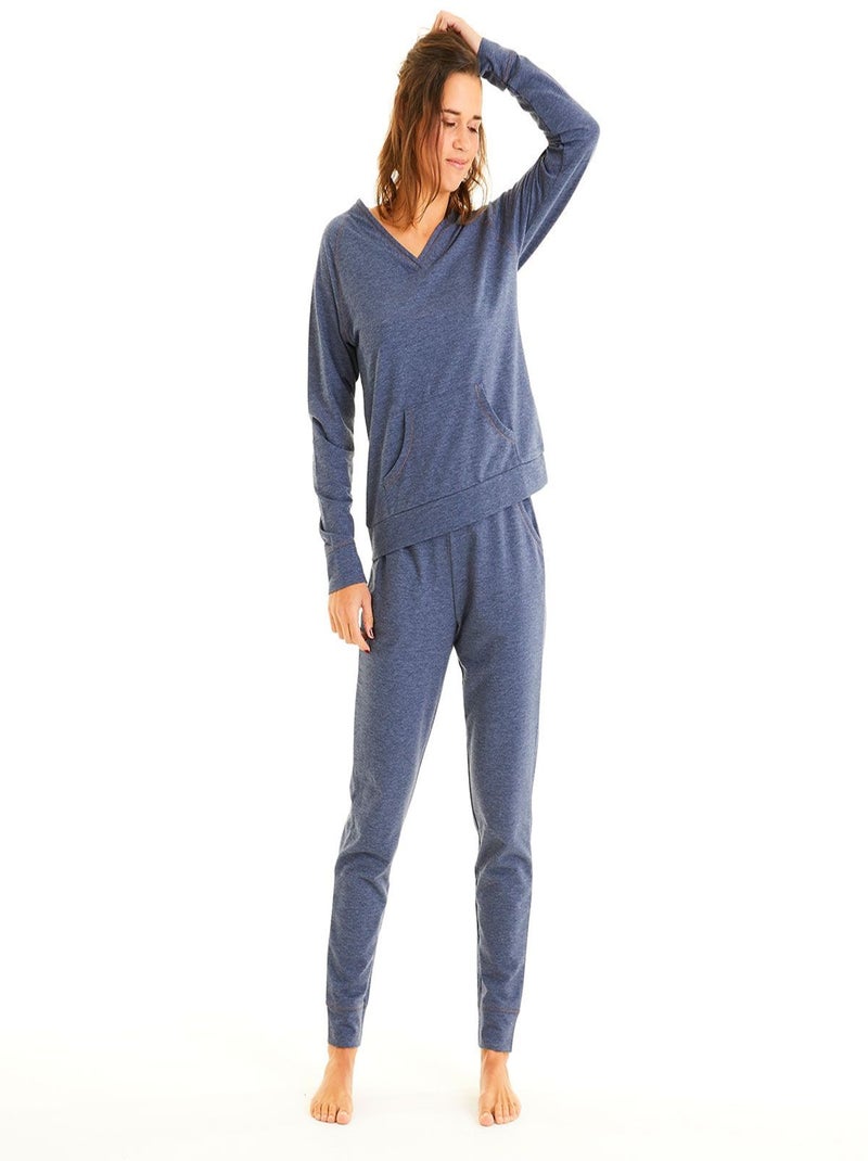 Pantalon BAIKAL - Pomm'Poire Bleu - Kiabi