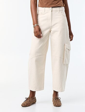 Pantalon ballon avec poche à rabat