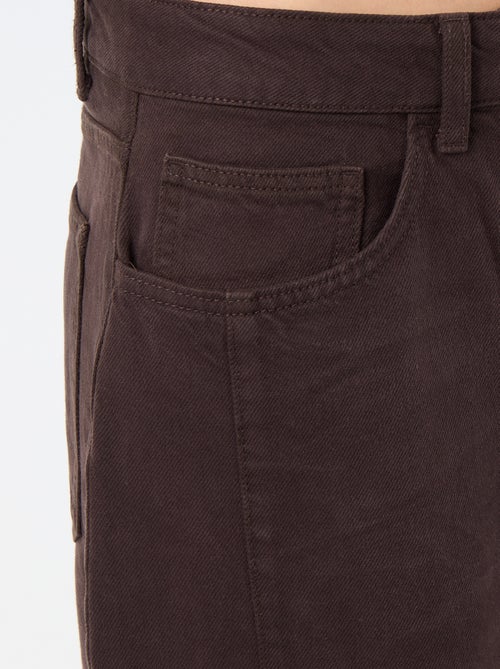 Pantalon ballon avec poche à rabat - Kiabi