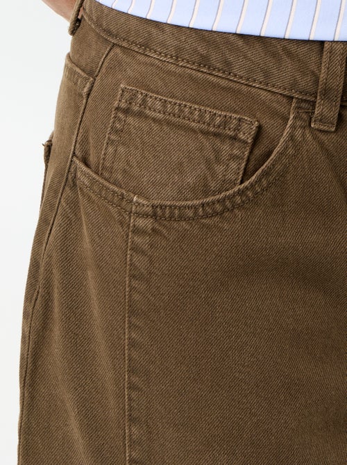 Pantalon ballon avec poche à rabat - Kiabi