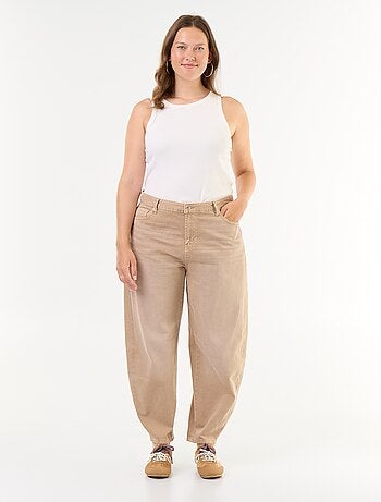 Pantalon ballon en twill