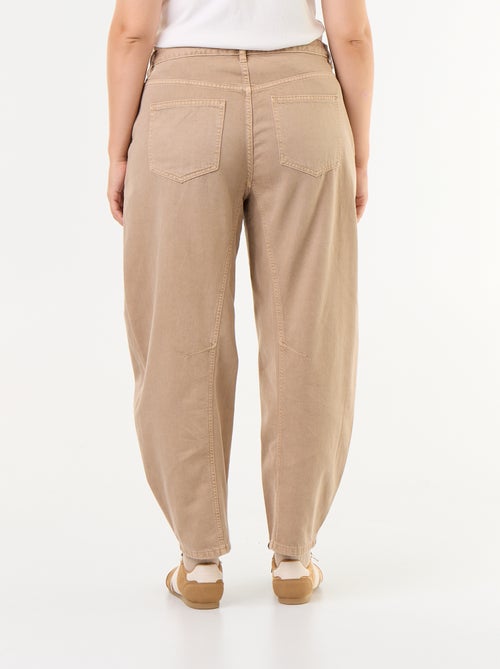 Pantalon ballon en twill - Kiabi Pantalon ballon en twill - Kiabi