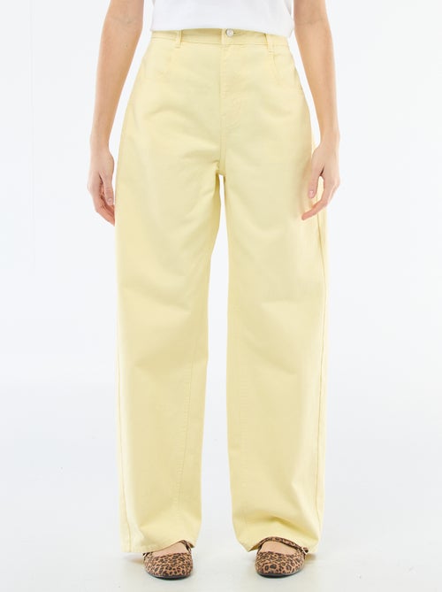 Pantalon ballon fit - Kiabi